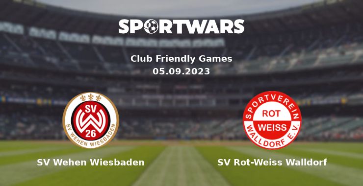 SV Wehen Wiesbaden — SV Rot-Weiss Walldorf: watch online broadcast of the match