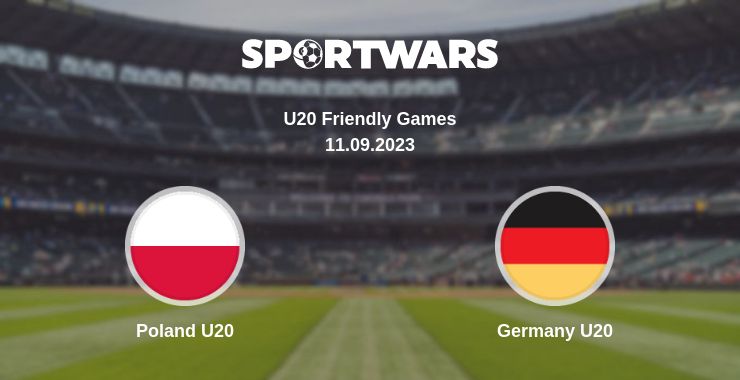 Where to watch the match Poland U20 - Germany U20