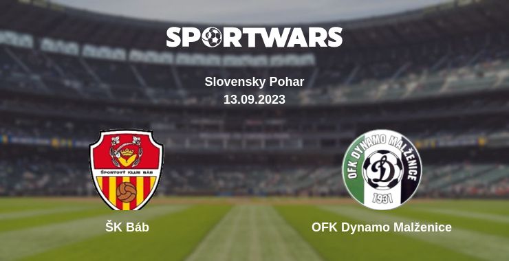 Where to watch the match ŠK Báb - OFK Dynamo Malženice