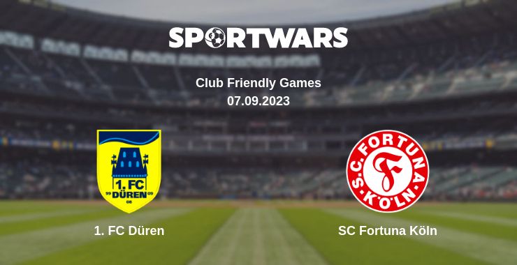 Where to watch the match 1. FC Düren - SC Fortuna Köln