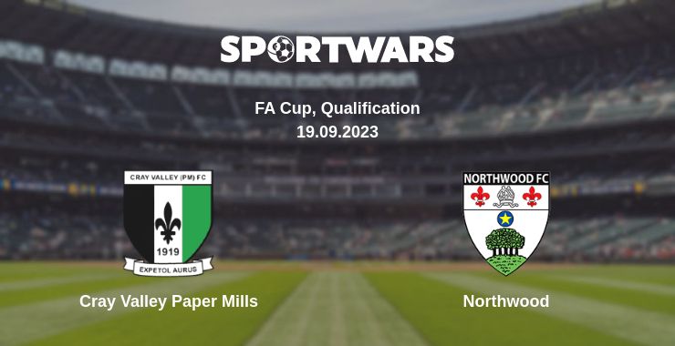 Where to watch the match Cray Valley Paper Mills - Northwood