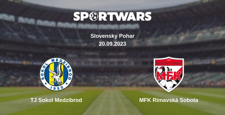 Where to watch the match TJ Sokol Medzibrod - MFK Rimavská Sobota