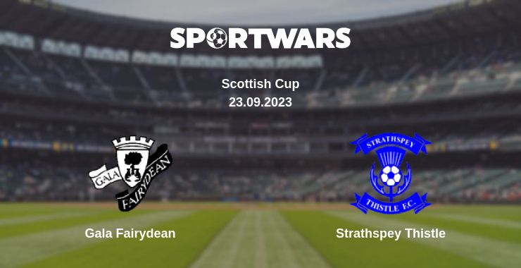 Where to watch the match Gala Fairydean - Strathspey Thistle