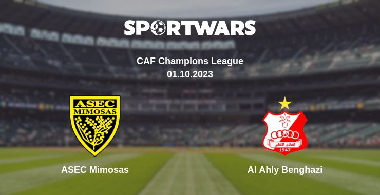 Where to watch the match ASEC Mimosas - Al Ahly Benghazi