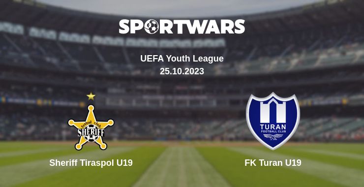 Where to watch the match Sheriff Tiraspol U19 - FK Turan U19