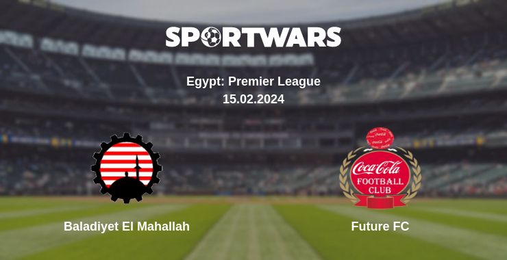 Where to watch the match Baladiyet El Mahallah - Future FC