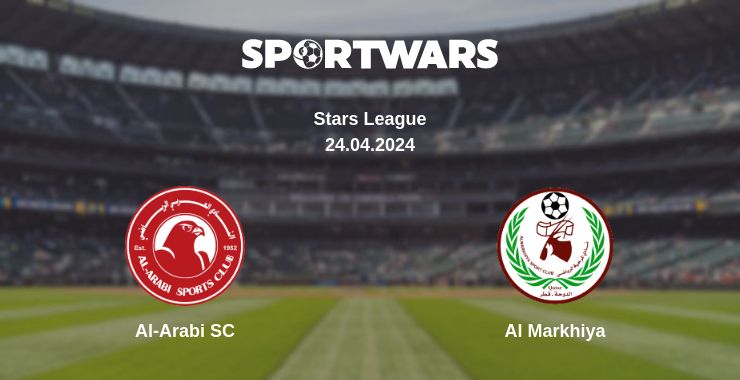 Where to watch the match Al-Arabi SC - Al Markhiya