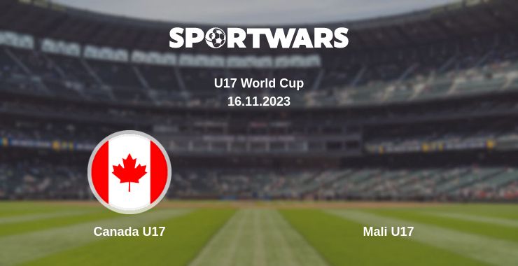 Where to watch the match Canada U17 - Mali U17