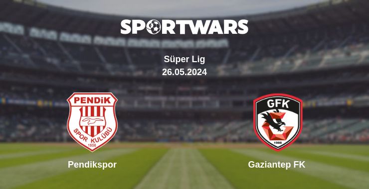 Where to watch the match Pendikspor - Gaziantep FK