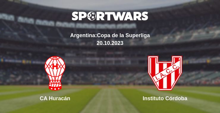 Where to watch the match CA Huracán - Instituto Córdoba