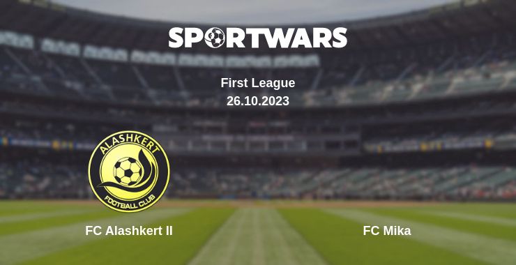 Where to watch the match FC Alashkert II - FC Mika