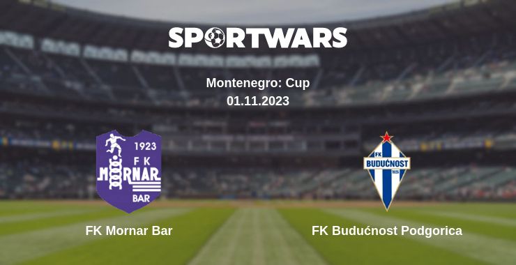 Where to watch the match FK Mornar Bar - FK Budućnost Podgorica