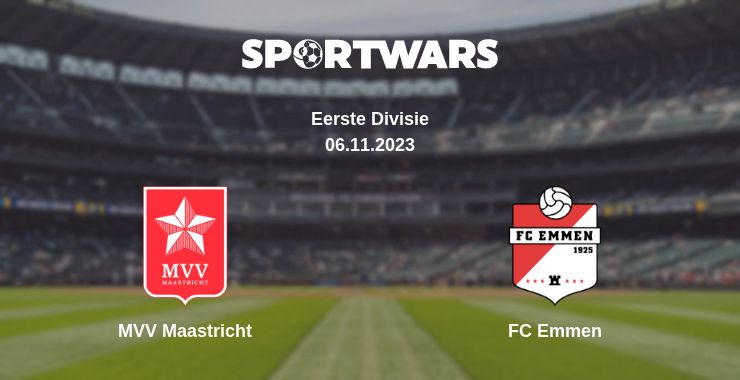 Where to watch the match MVV Maastricht - FC Emmen