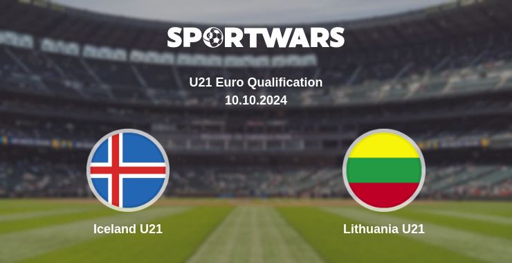 Where to watch the match Iceland U21 - Lithuania U21