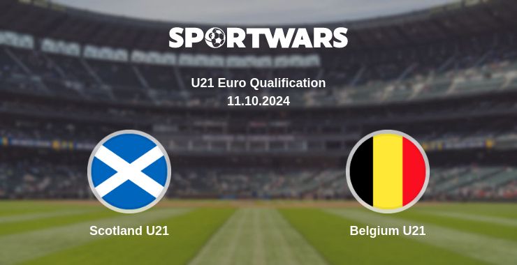 Where to watch the match Scotland U21 - Belgium U21