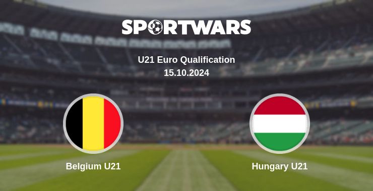 Where to watch the match Belgium U21 - Hungary U21