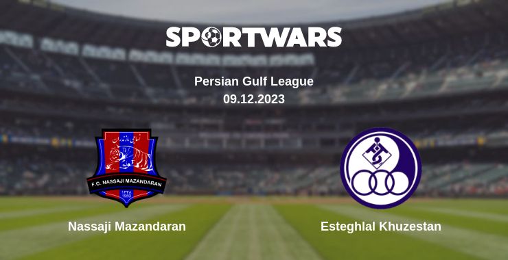 Where to watch the match Nassaji Mazandaran - Esteghlal Khuzestan