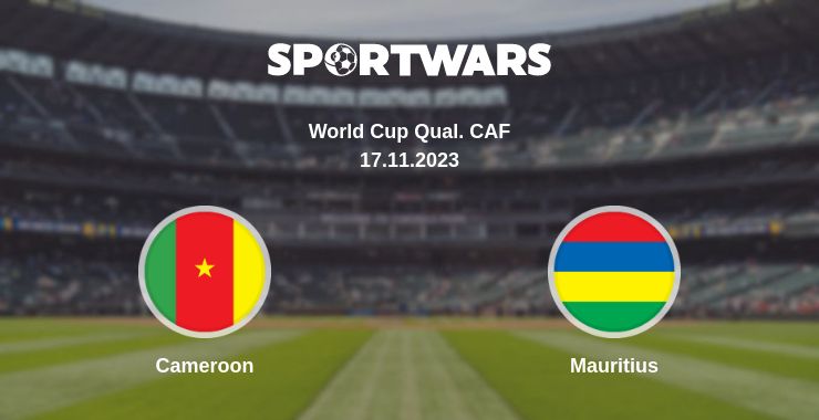 Where to watch the match Cameroon - Mauritius