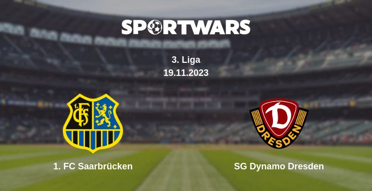 Where to watch the match 1. FC Saarbrücken - SG Dynamo Dresden