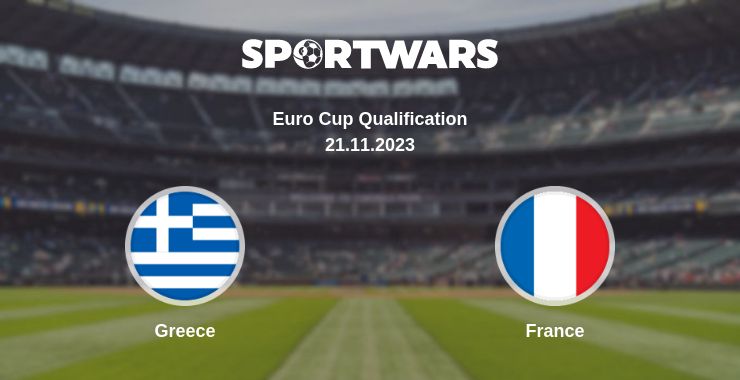 Where to watch the match Greece - France