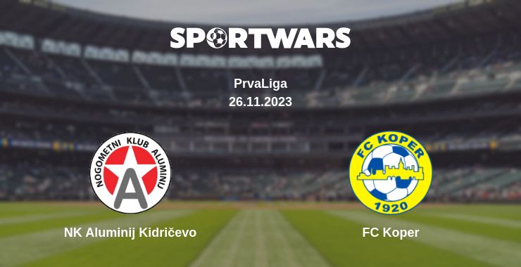 Where to watch the match NK Aluminij Kidričevo - FC Koper