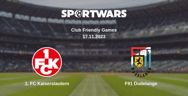 Where to watch the match 1. FC Kaiserslautern - F91 Dudelange