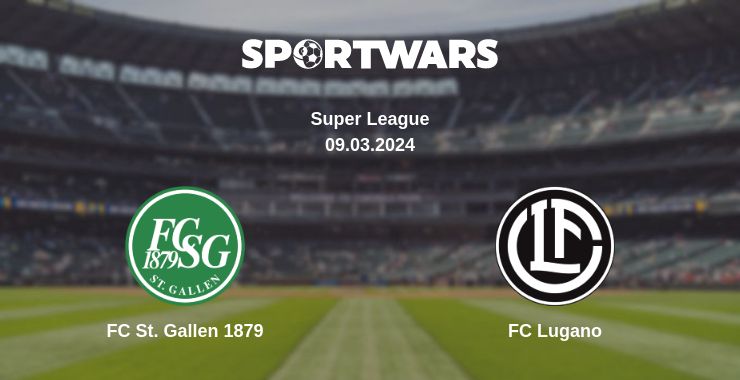 Where to watch the match FC St. Gallen 1879 - FC Lugano