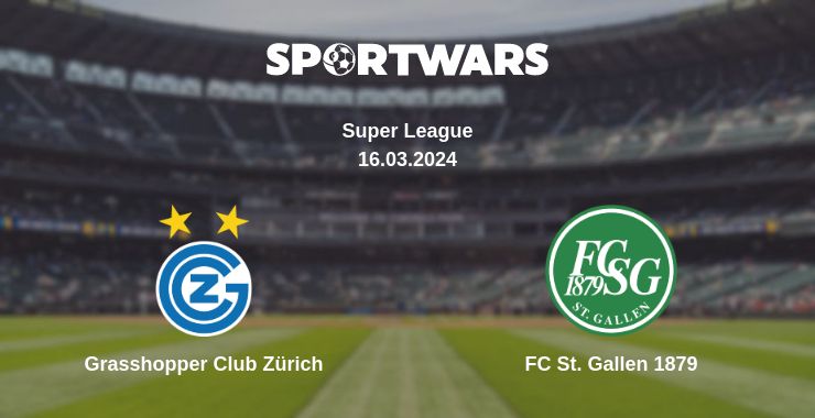 Where to watch the match Grasshopper Club Zürich - FC St. Gallen 1879