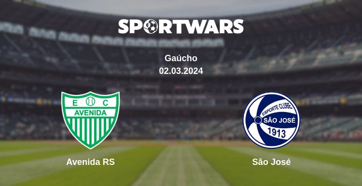 Where to watch the match Avenida RS - São José