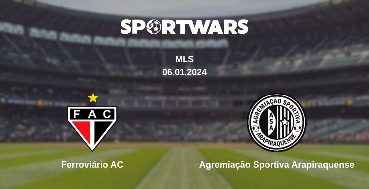 Where to watch the match Ferroviário AC - Agremiação Sportiva Arapiraquense