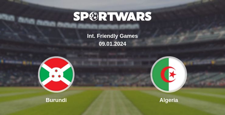 Where to watch the match Burundi - Algeria