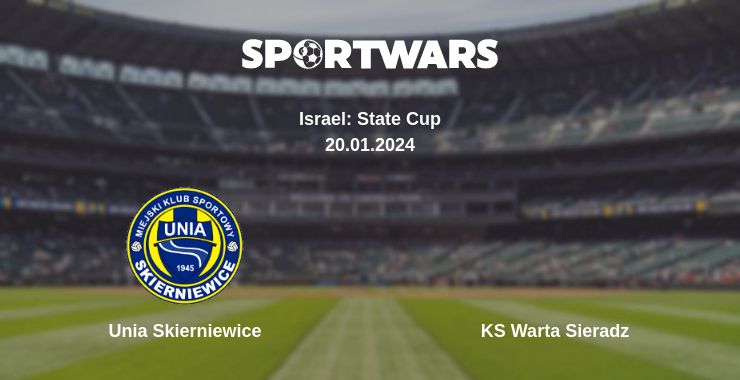 Where to watch the match Unia Skierniewice - KS Warta Sieradz