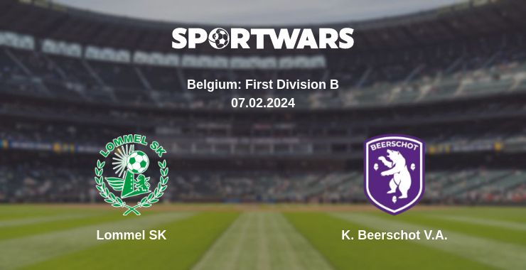 Where to watch the match Lommel SK - K. Beerschot V.A.