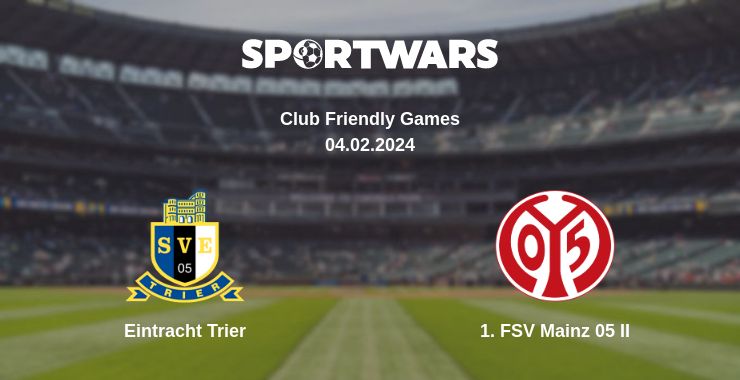 Where to watch the match Eintracht Trier - 1. FSV Mainz 05 II