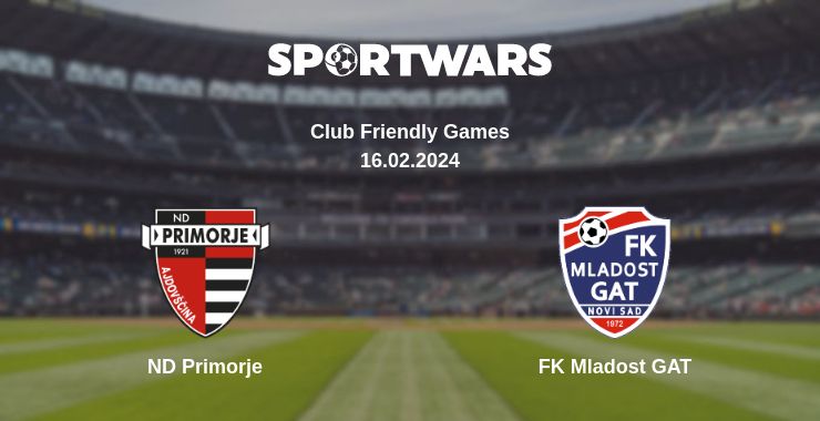 Where to watch the match ND Primorje - FK Mladost GAT