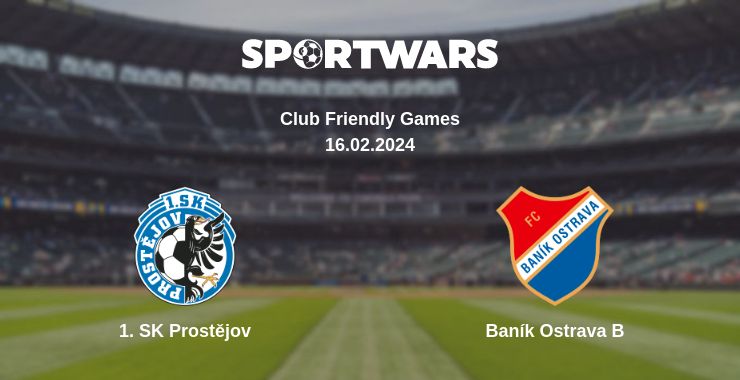 Where to watch the match 1. SK Prostějov - Baník Ostrava B