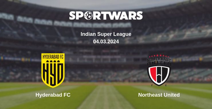 Where to watch the match Hyderabad FC - Northeast United