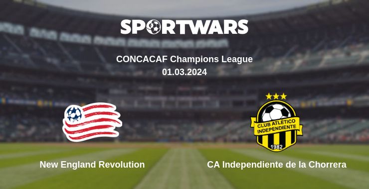 Where to watch the match New England Revolution - CA Independiente de la Chorrera