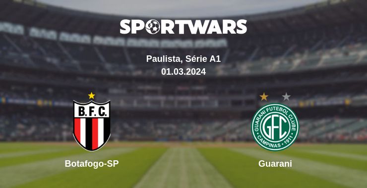 Where to watch the match Botafogo-SP - Guarani