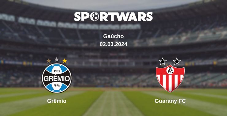 Where to watch the match Grêmio - Guarany FC