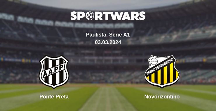 Where to watch the match Ponte Preta - Novorizontino