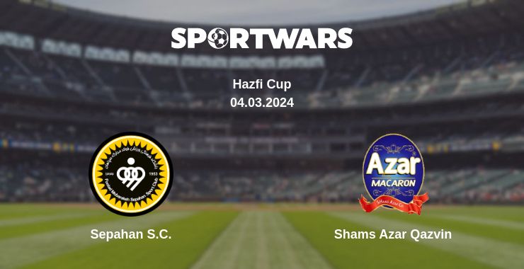 Where to watch the match Sepahan S.C. - Shams Azar Qazvin