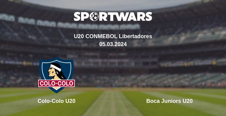 Where to watch the match Colo-Colo U20 - Boca Juniors U20