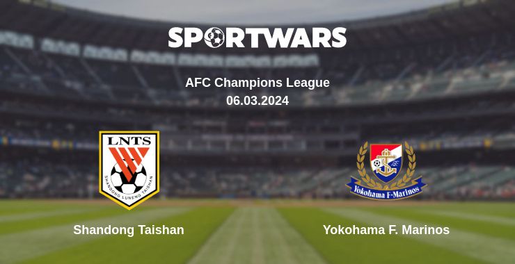 Where to watch the match Shandong Taishan - Yokohama F. Marinos