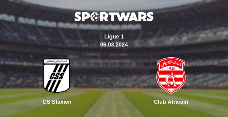 Where to watch the match CS Sfaxien - Club Africain