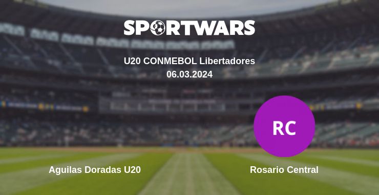 Where to watch the match Aguilas Doradas U20 - Rosario Central