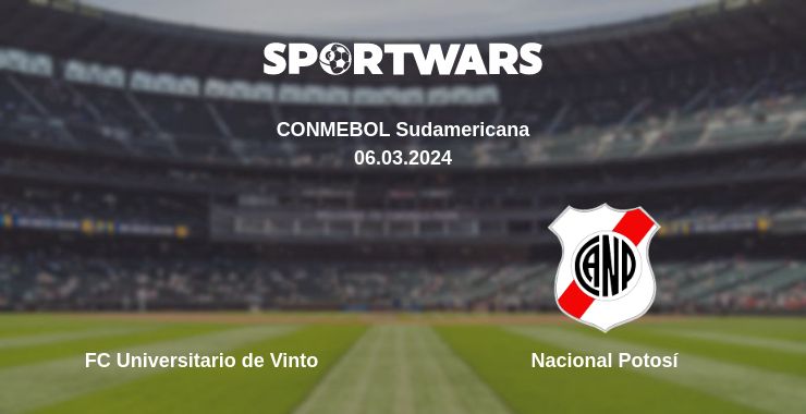 Where to watch the match FC Universitario de Vinto - Nacional Potosí