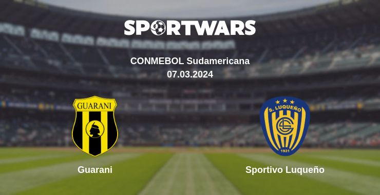 Where to watch the match Guarani - Sportivo Luqueño