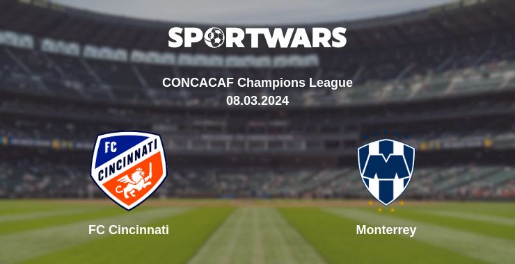 Where to watch the match FC Cincinnati - Monterrey