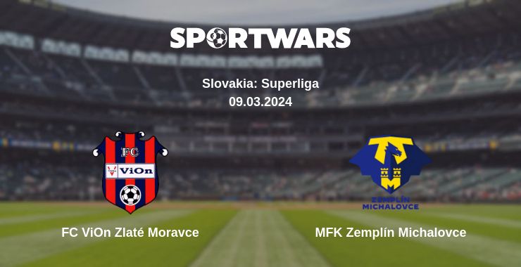 Where to watch the match FC ViOn Zlaté Moravce - MFK Zemplín Michalovce